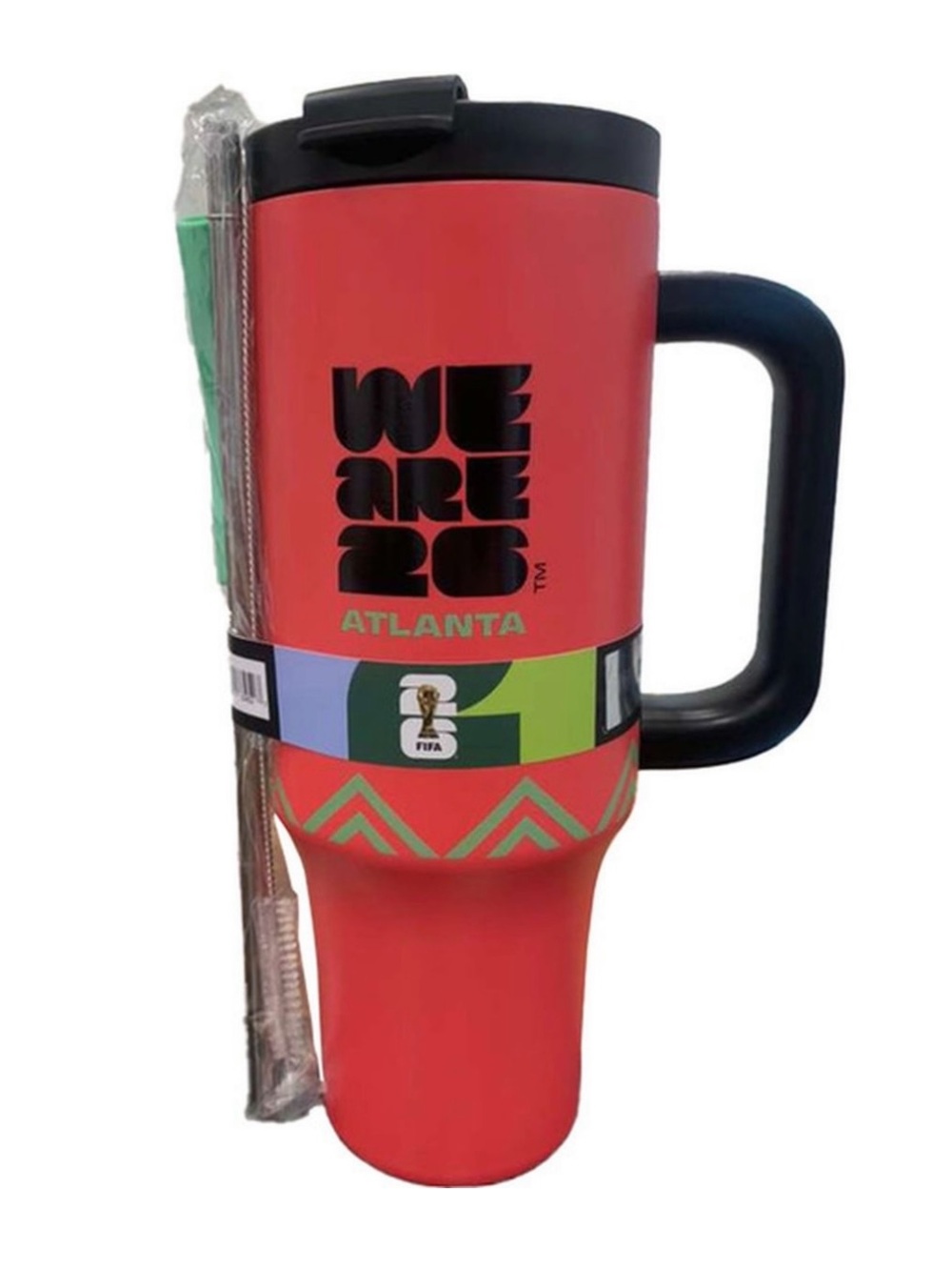 FIFA nwt Atlanta Stainless Steel Tumbler 
40 oz We Are 26 World Cup